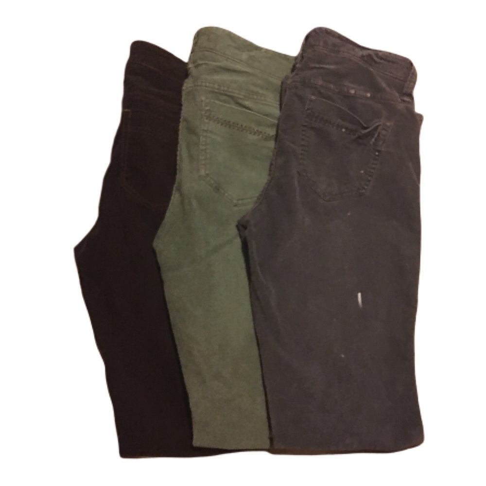 Three pairs of Old Navy Corduroy pants Size 4